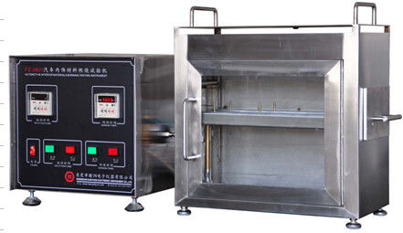Automotive Interior Flammability Test Chamber , Horizontal Flammability Tester FMVSS 302