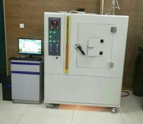 Plastic Smoke Density Flammability Testing Equipment High Accuracy 2600W