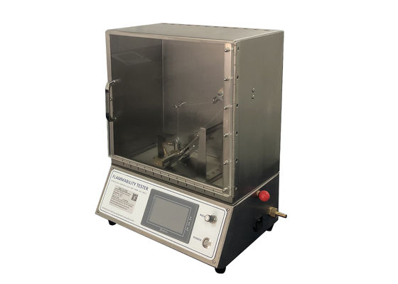 ASTM D1230 45 Toys Testing Equipment Degree Automatic Flammability Testing Equipment