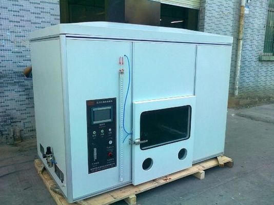 Horizontal Flammability Tester Chamber Safety for Electrical Wires , Cables and Flexible Cords