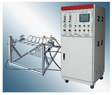 IEC60331-11 Wire & Cable Resistance To Fire Mechanical Shock Tester / Flammability Test Chamber