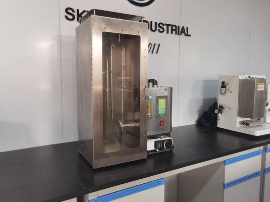 Textile Fabrics Vertical Fire Testing Equipment