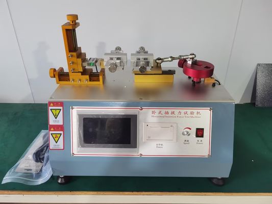 Insertion And Extraction Force Testing Machine Plug Life Test Equipment Horizontal Plug And Pull Force Tester